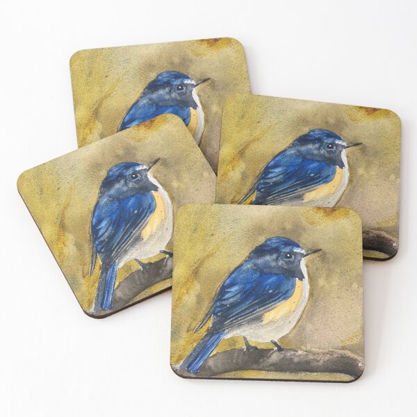 Item preview, Red Shanked Bluetail designed and sold by BranzalArt.