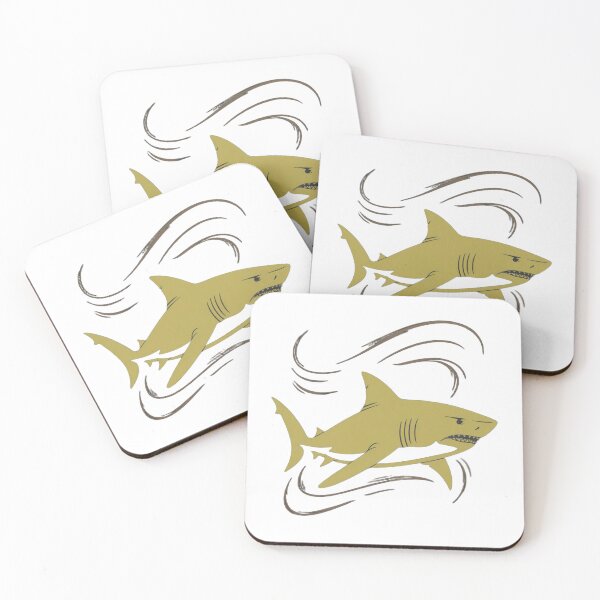 Item preview, Retro 80s Anime Shark Minimalist Vector Illustration designed and sold by A-to-y.