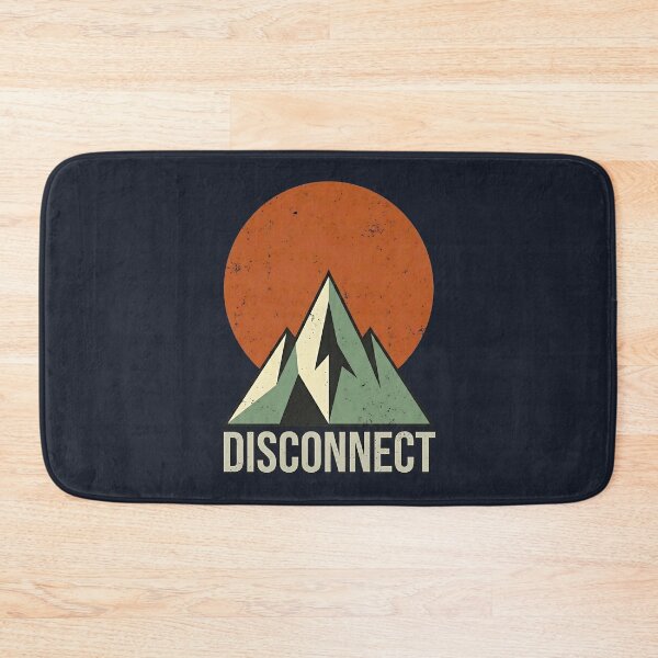 Item preview, Vintage Constructivist "DISCONNECT" Mountain  Art designed and sold by Mora Atelier Designs.