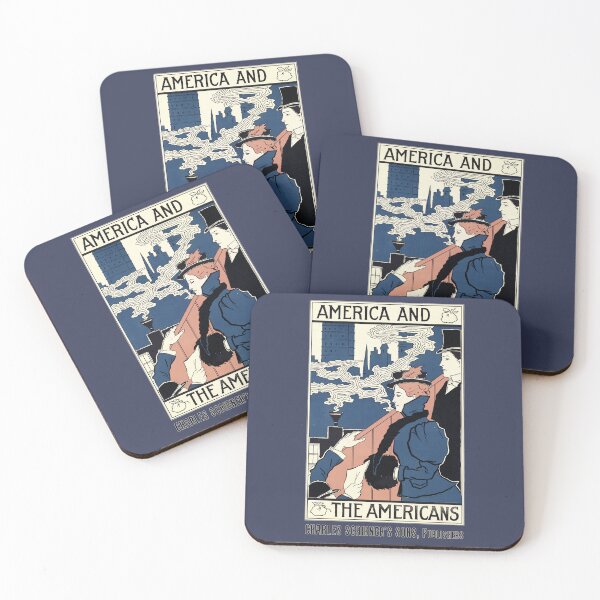 Item preview, Vintage illustration America. Fashion Lady & Gentleman. designed and sold by Shoot-The-Moon.