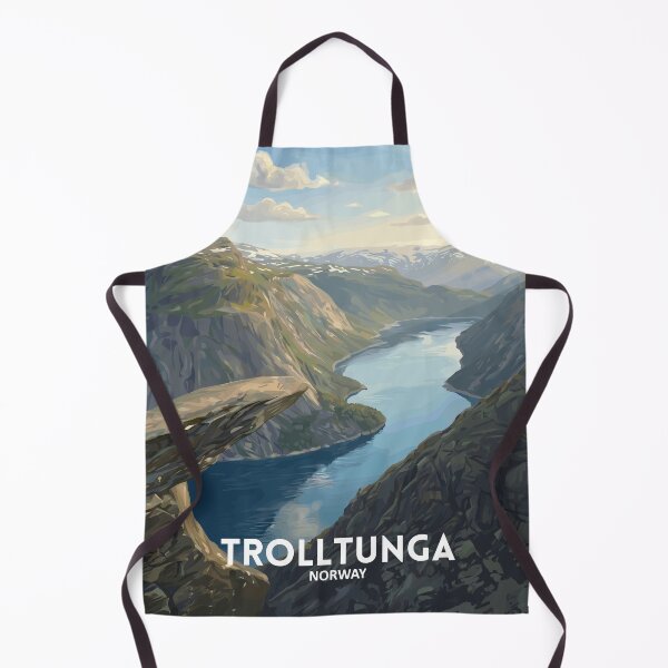 Item preview, Trolltunga Norway - Travel art designed and sold by Marciolini.
