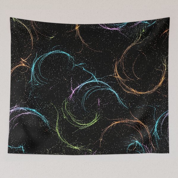 Item preview, Cosmic Neon Orbits designed and sold by Kaleidoscope Print.