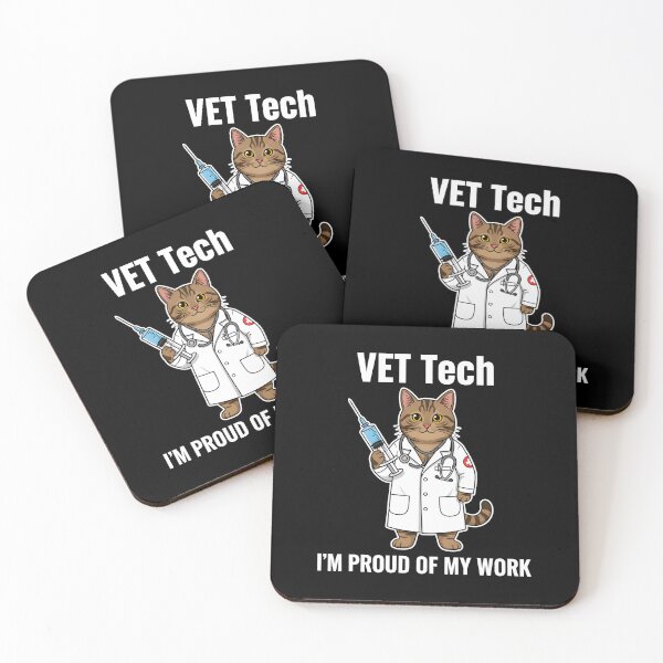 Item preview, Proud Vet Tech Cat Doctor - I'm Proud of My Work designed and sold by Trendora Stor.