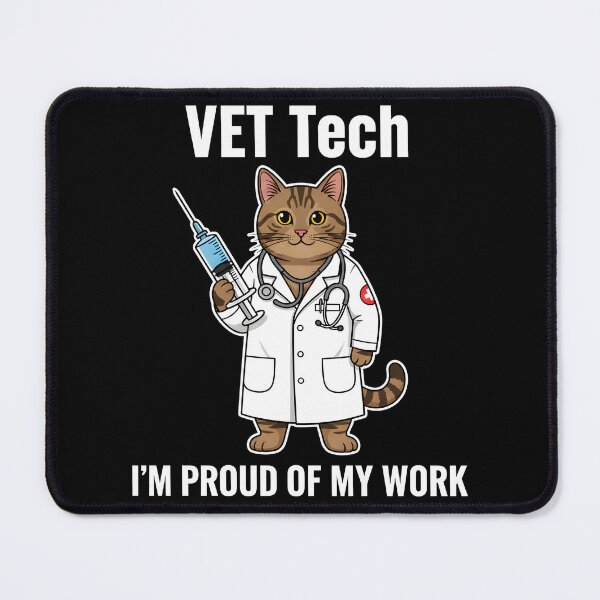 Item preview, Proud Vet Tech Cat Doctor - I'm Proud of My Work designed and sold by Trendora Stor.