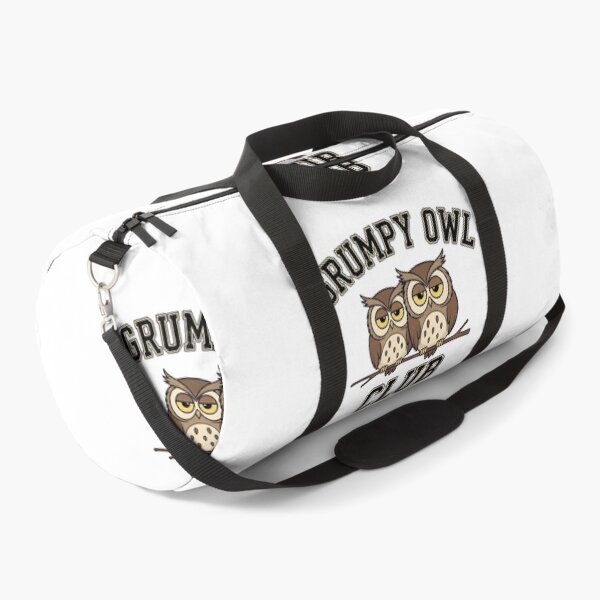 Item preview, Grumpy Owl Club Funny Owl T-Shirt Design designed and sold by aaljone007.