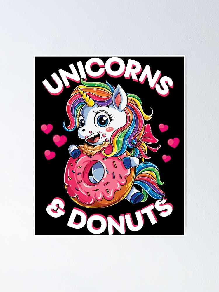Doughnicorn Unicorn Donut Shirt Girls Rainbow Unicorns Squad Doughnicorn Unicorn Donut Shirt Girls Rainbow Unicorns Squad