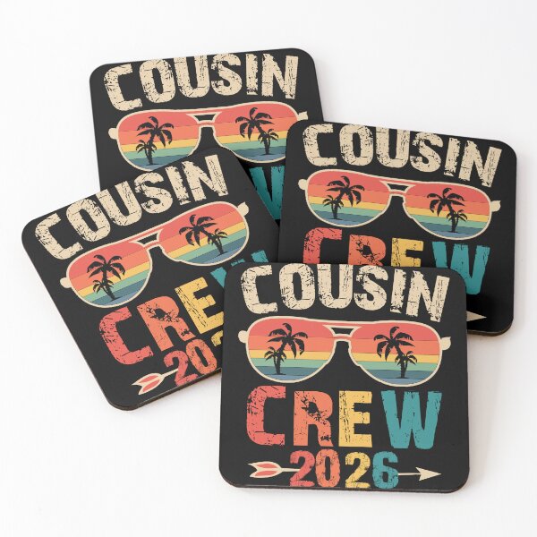 Artikelvorschau, Cousin Crew 2026 Shirt – Partnerlook-T-Shirt für den Strandurlaub Ihrer Cousins entworfen und verkauft von PixelWaveBD.