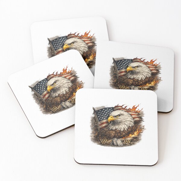 Item preview, Bald Eagle Flag designed and sold by AlexandreSM.