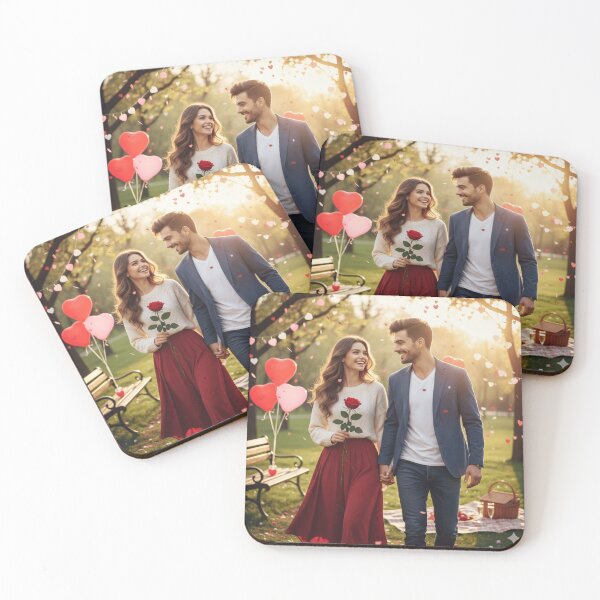 Item preview, Love Is In The Air – Romantic Couple Valentine’s Day Design designed and sold by waldex44.