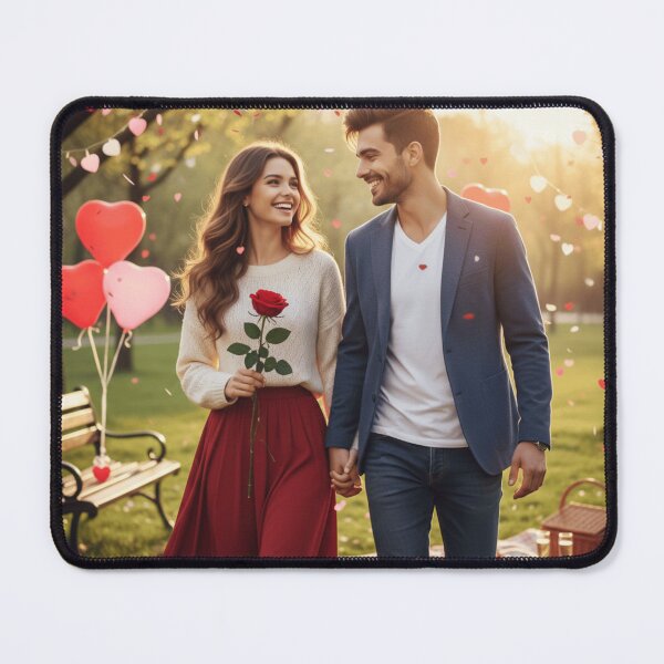 Item preview, Love Is In The Air – Romantic Couple Valentine’s Day Design designed and sold by waldex44.