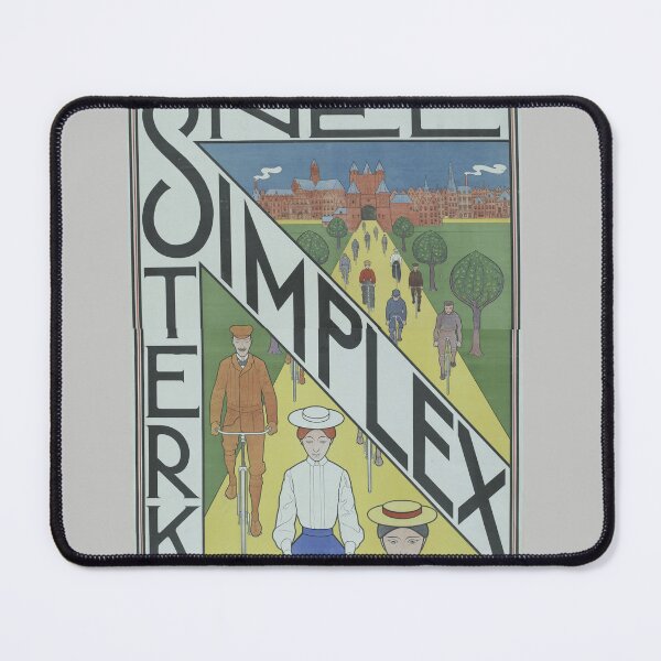 Item preview, Dutch Cycling Advertising Poster (1897) designed and sold by 19th Century in Color.