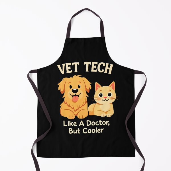 Item preview, Vet Tech Like A Doctor But Cooler - Cute Dog and Cat designed and sold by Trendora Stor.