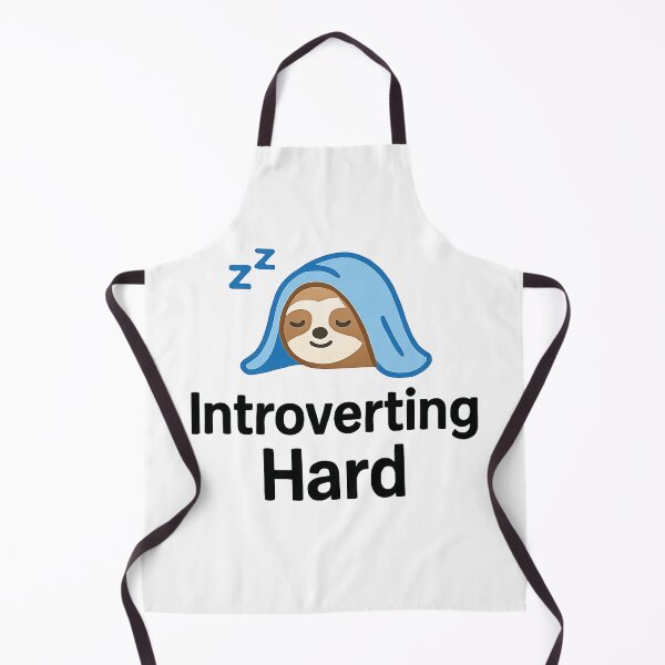 Item preview, Introverting Hard – Funny Introvert & Relatable Humor Graphic Tee designed and sold by WearContext.