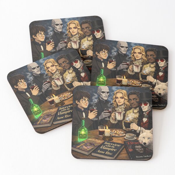 Item preview, Interview, Dracula, and Potter designed and sold by Occupational  Horrors.