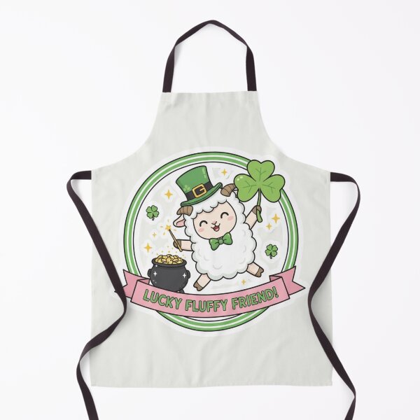 Item preview, Kawaii Lucky Fluffy Friend & Magical Squad - St. Patrick's Day designed and sold by arup7980.