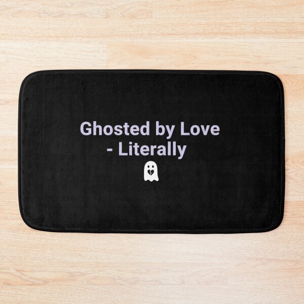 Item preview, Funny Anti Valentine Ghost Quote ,Spooky Single Life  designed and sold by Meryem Mamouni.