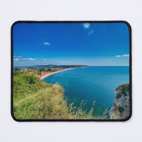 Item preview, Seaton Coast and Cliffs, Devon – Sunny Day Coastal Photography designed and sold by leonwoods.