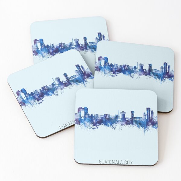 Item preview, Guatemala City Skyline Guatemala designed and sold by ArtPrints.