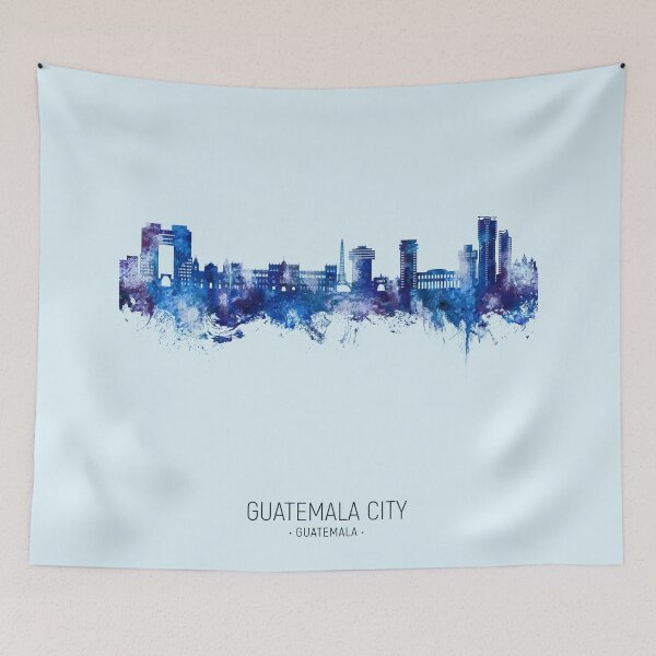 Item preview, Guatemala City Skyline Guatemala designed and sold by ArtPrints.