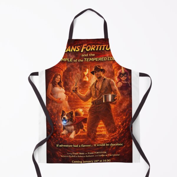 Item preview, Frans Fortitude and the temple of the Tempered Cocao designed and sold by Pop, Culture and Stuff.
