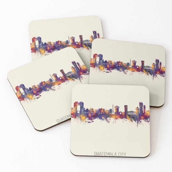 Item preview, Guatemala City Skyline Guatemala designed and sold by ArtPrints.