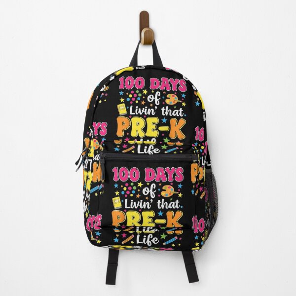 Item preview, 100 Days of Livin That Pre-K Life Teacher Student designed and sold by Ali-printshop.