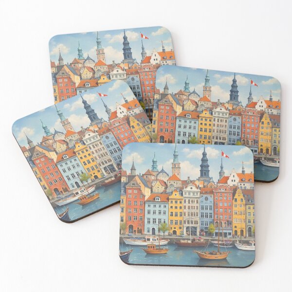 Item preview, Copenhagen, harbour district designed and sold by sid1802.