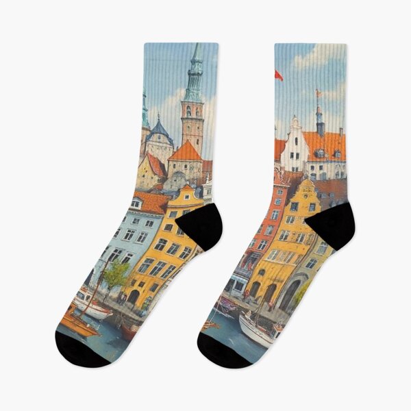 Item preview, Copenhagen, harbour district designed and sold by sid1802.