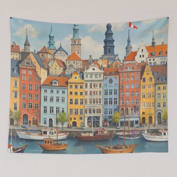 Item preview, Copenhagen, harbour district designed and sold by sid1802.