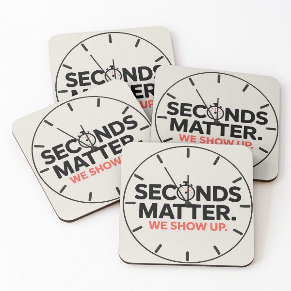 Item preview, Seconds Matter We Show Up EMT designed and sold by FreeFromDefault.