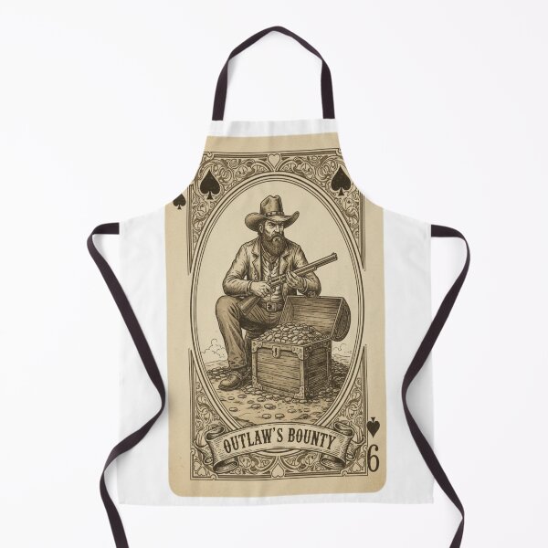 Aperçu de l'œuvre Cartes à jouer vintage de cowboy 9 créée et vendue par WanMerox.