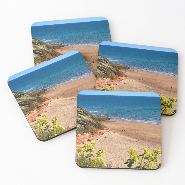 Item preview, Exmouth Beach Near Orcombe Point, Devon – Scenic Coastal Photography, UK Seaside designed and sold by leonwoods.