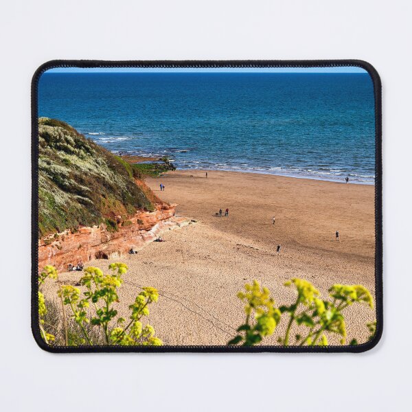 Item preview, Exmouth Beach Near Orcombe Point, Devon – Scenic Coastal Photography, UK Seaside designed and sold by leonwoods.