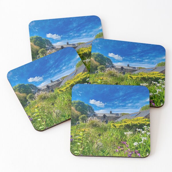 Item preview, Summer Garden in Cornwall – Vibrant Floral and Landscape Photography, UK Countryside designed and sold by leonwoods.
