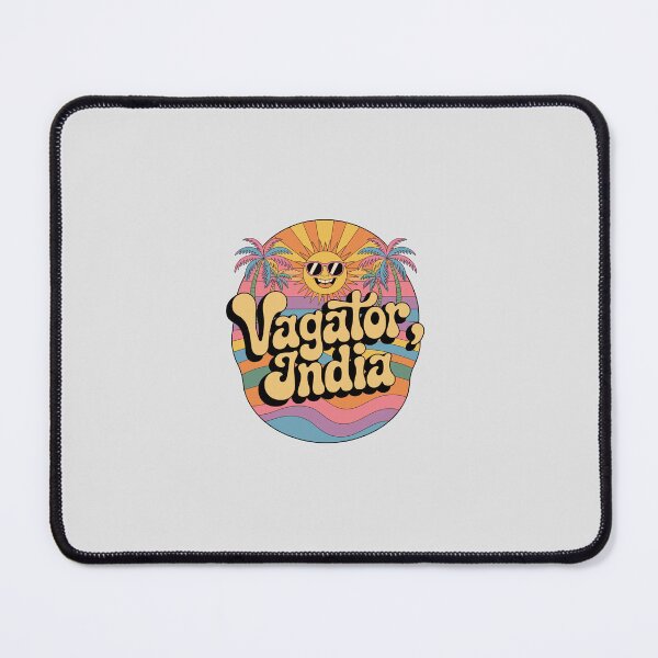 Item preview, Psychedelic Vintage Vagator, India Poster  designed and sold by paulo silveira.