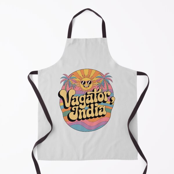 Item preview, Psychedelic Vintage Vagator, India Poster  designed and sold by paulo silveira.