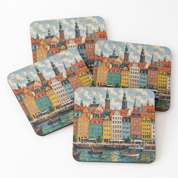 Item preview, Copenhagen, harbour district designed and sold by sid1802.