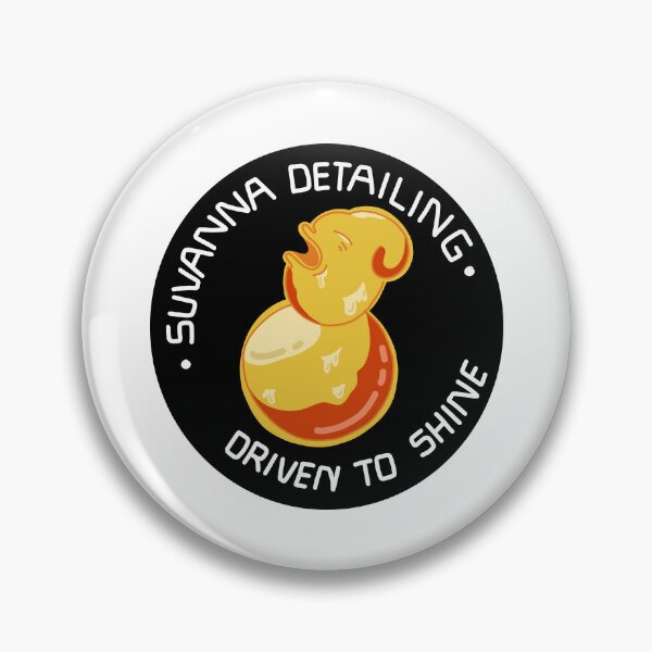 Item preview, Suanna Detailing – Driven to Shine Funny Rubber Duck Design designed and sold by PYPuzzle.