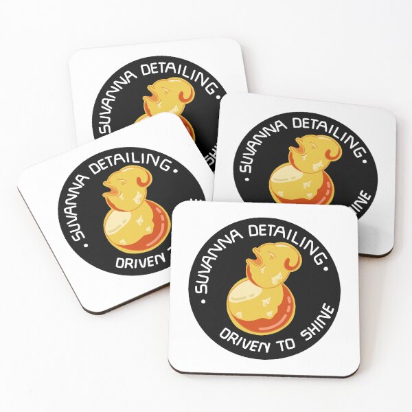 Item preview, Suanna Detailing – Driven to Shine Funny Rubber Duck Design designed and sold by PYPuzzle.