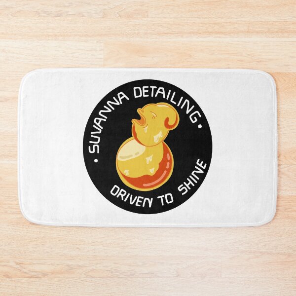 Item preview, Suanna Detailing – Driven to Shine Funny Rubber Duck Design designed and sold by PYPuzzle.