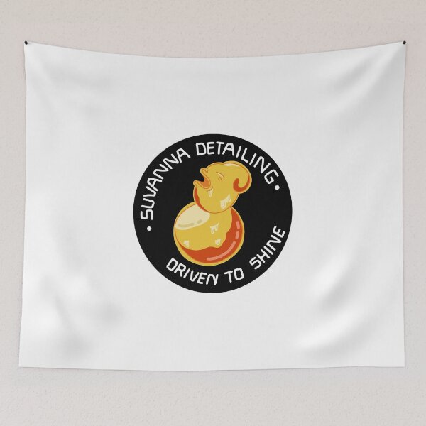 Item preview, Suanna Detailing – Driven to Shine Funny Rubber Duck Design designed and sold by PYPuzzle.
