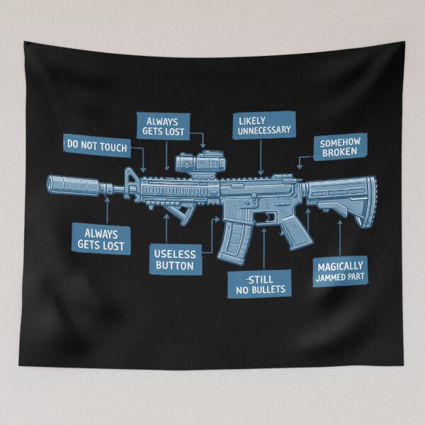 Item preview, Funny rifle designed and sold by Tactical Override.
