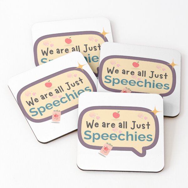 Item preview, We Are All Just Speechie – Funny Speech-Language Pathologist T-Shirt for SLPs, Therapists, and Students designed and sold by PromptCoreNexus.