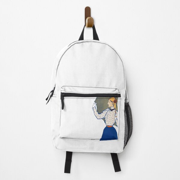 Item preview, Vintage Lady holding umbrella by Edward Penfield. designed and sold by Shoot-The-Moon.