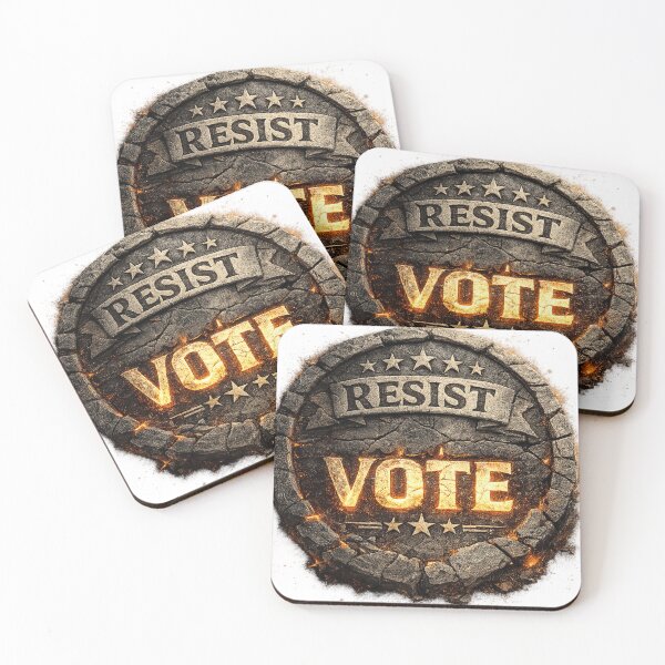 Item preview, RESIST BY VOTING, YOUR CIVIC DUTY! designed and sold by Thomas Hill Art.
