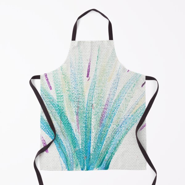 Item preview, Turquoise and Purple Sea Grass Abstract designed and sold by JennyRoseArt.