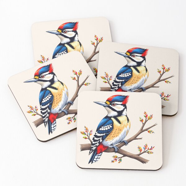 Item preview, Woodpecker designed and sold by PrintLabStudio.