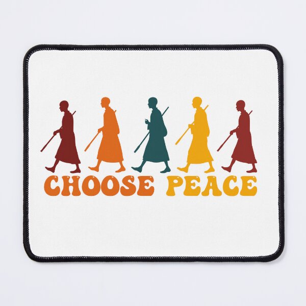 Item preview, Choose Peace Monks designed and sold by dcroffe.