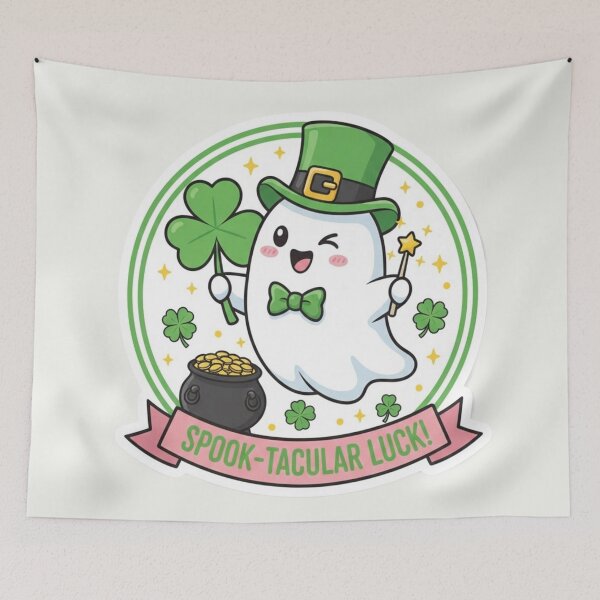 Item preview, Kawaii Spook-tacular Lucky Squad - Ghost, Monster & Magical Friends designed and sold by arup7980.