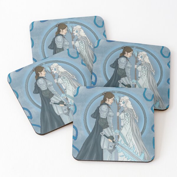 Item preview, Cursed relics dnd inspired warrior and sorceress designed and sold by SorceressApprentice.